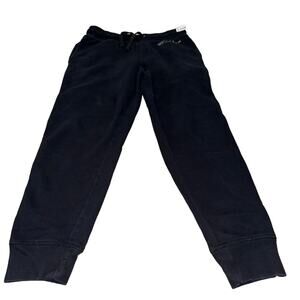 GAP ComfortFit Fleece-Lined Black Jogger Pants for Him & Her (see imperfection)